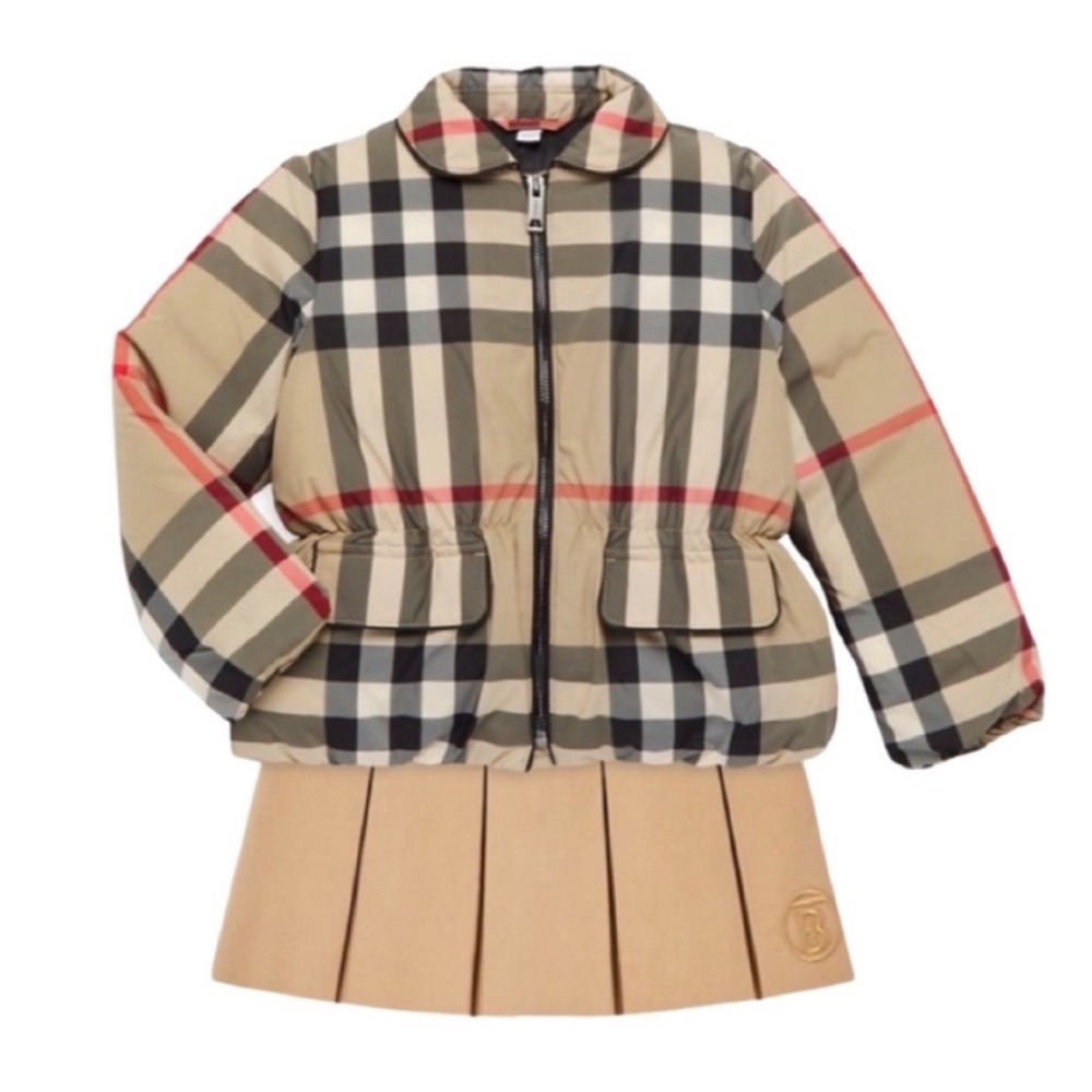 BURBERRY TODDLER GIRL MOLLIE VINTAGE CHECK JACKET